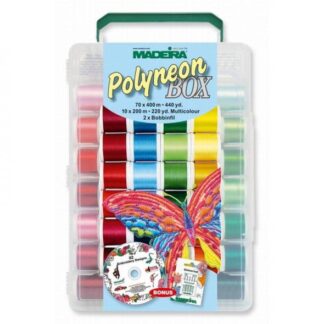 MADEIRA Polyneon Box Stickgarn (70 x 400m + 10 x 200m)