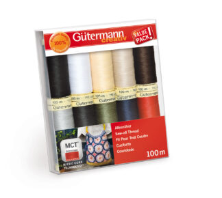 Gütermann Nähfaden-Set 10 Spulen Allesnäher